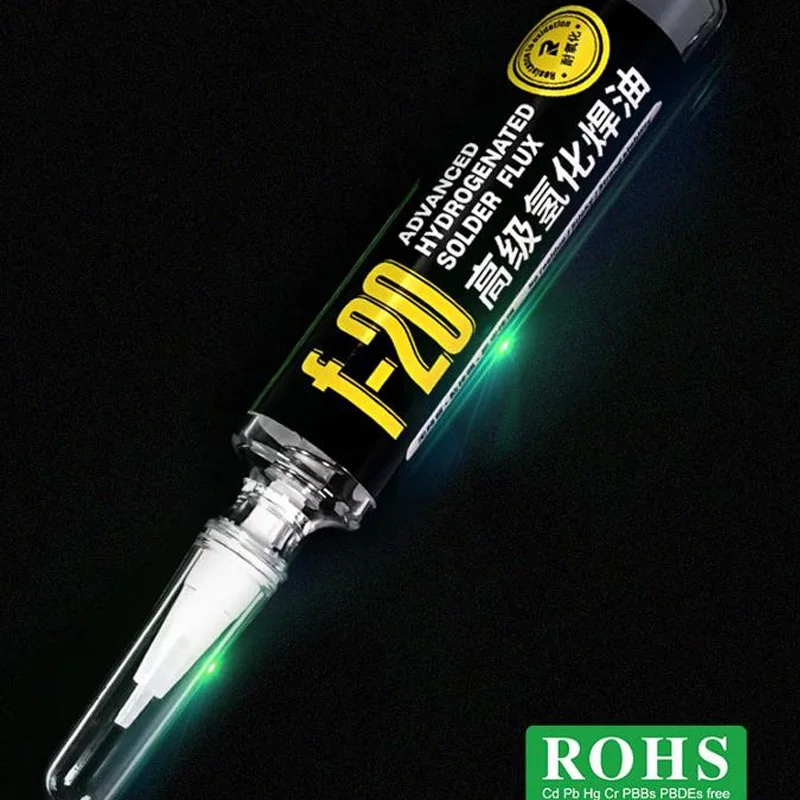 

RELIFE F-20 hydrogenated Solder Flux Lead-Free No-Clean Welding Paste BGA SMD Soldering Rework Repair Tools for Phone RoHS