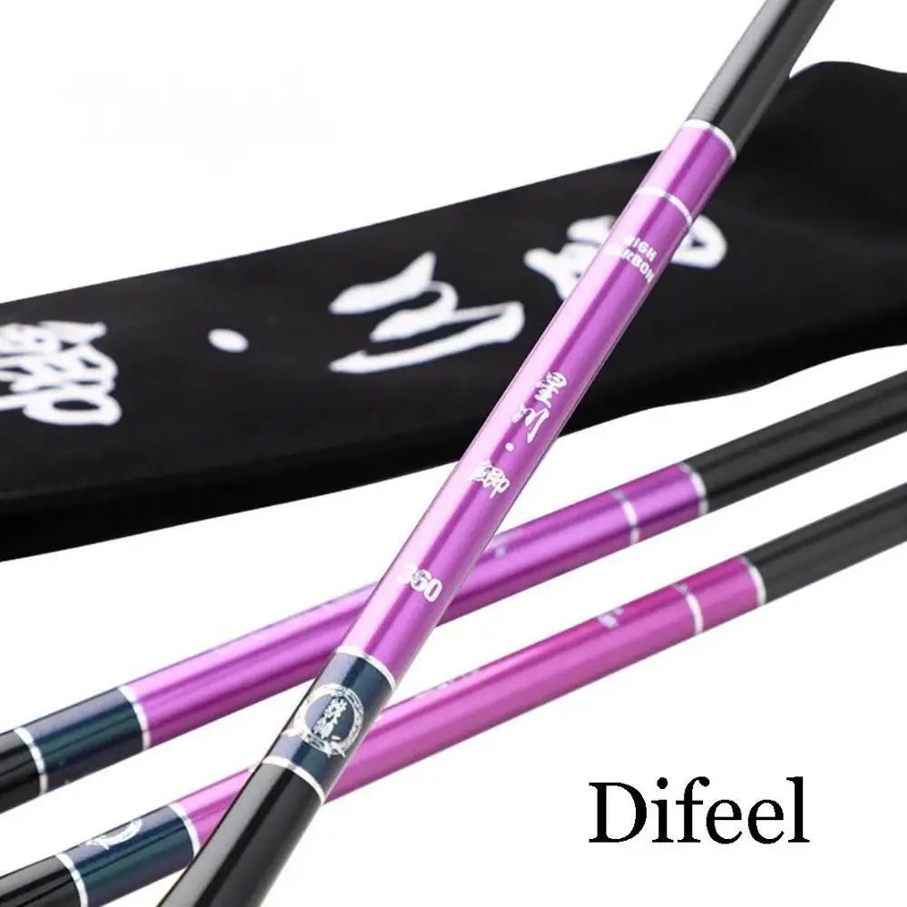 Difeel ZZ212 Caña de pescar Carbono 46T delgada pesada ultradura - imagen 2