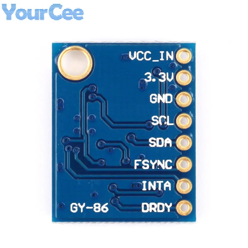 GY-86 10DOF Sensor MS5611 HMC5883L GY 86 MPU6050 Module MWC Flight Control Board 3-5v