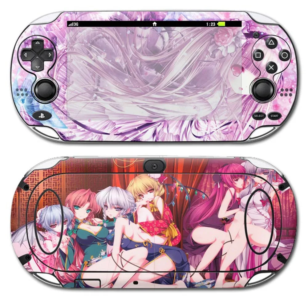 Design impermeabile accessori per giochi decalcomania in vinile per PS vita 1000 Skin Sticker