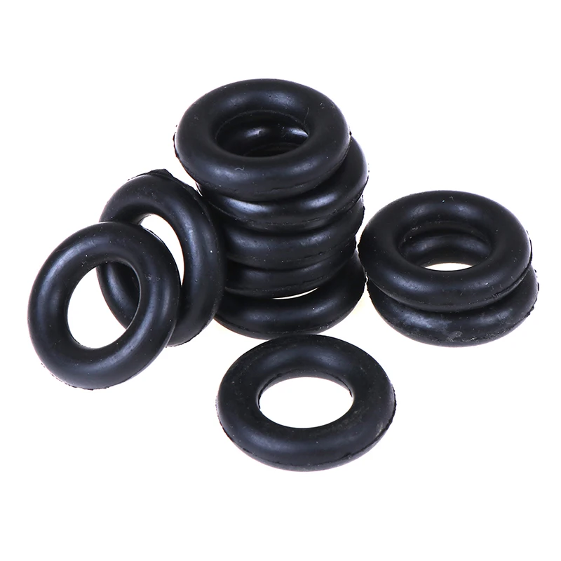 10PCS Around The Coil Rubber Ring O-ring Bobbin Winder Friction Wheel For Sewing Machine Singer Sewing Accessories