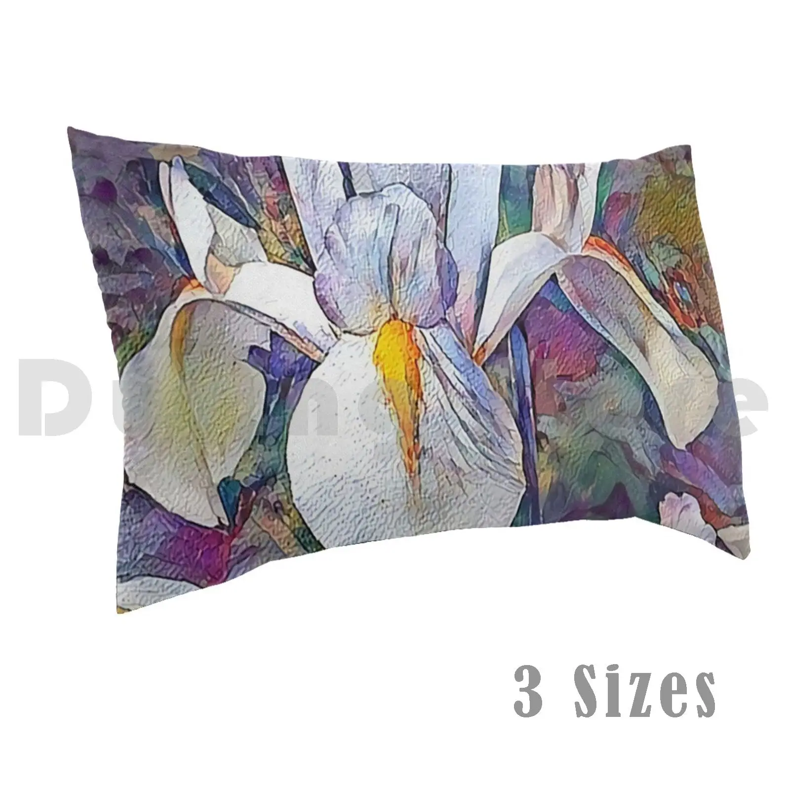Iris Of Snow Pillow…