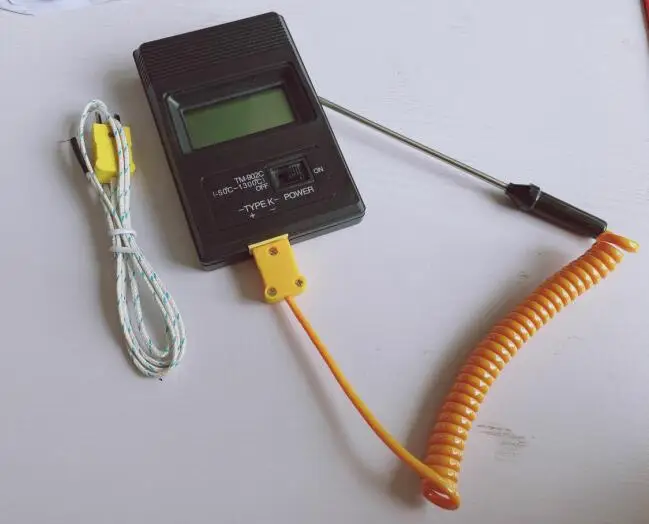 tm-902c temperature meter tm902c digital Thermometer + Thermocouple Probe + Thermocouple Needle Probe