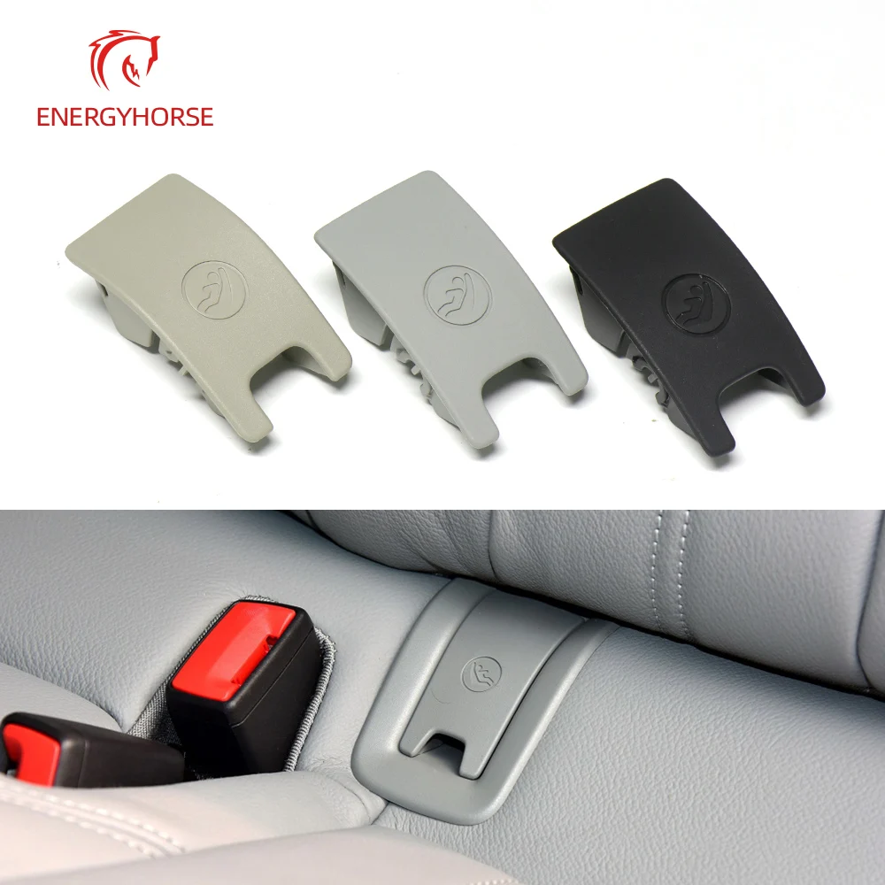 

Car Rear Seat Hook ISOFIX Cover Child Restraint Rear Seat Slot Trim Cover For Audi A4 A6 Black Grey 4G8887187