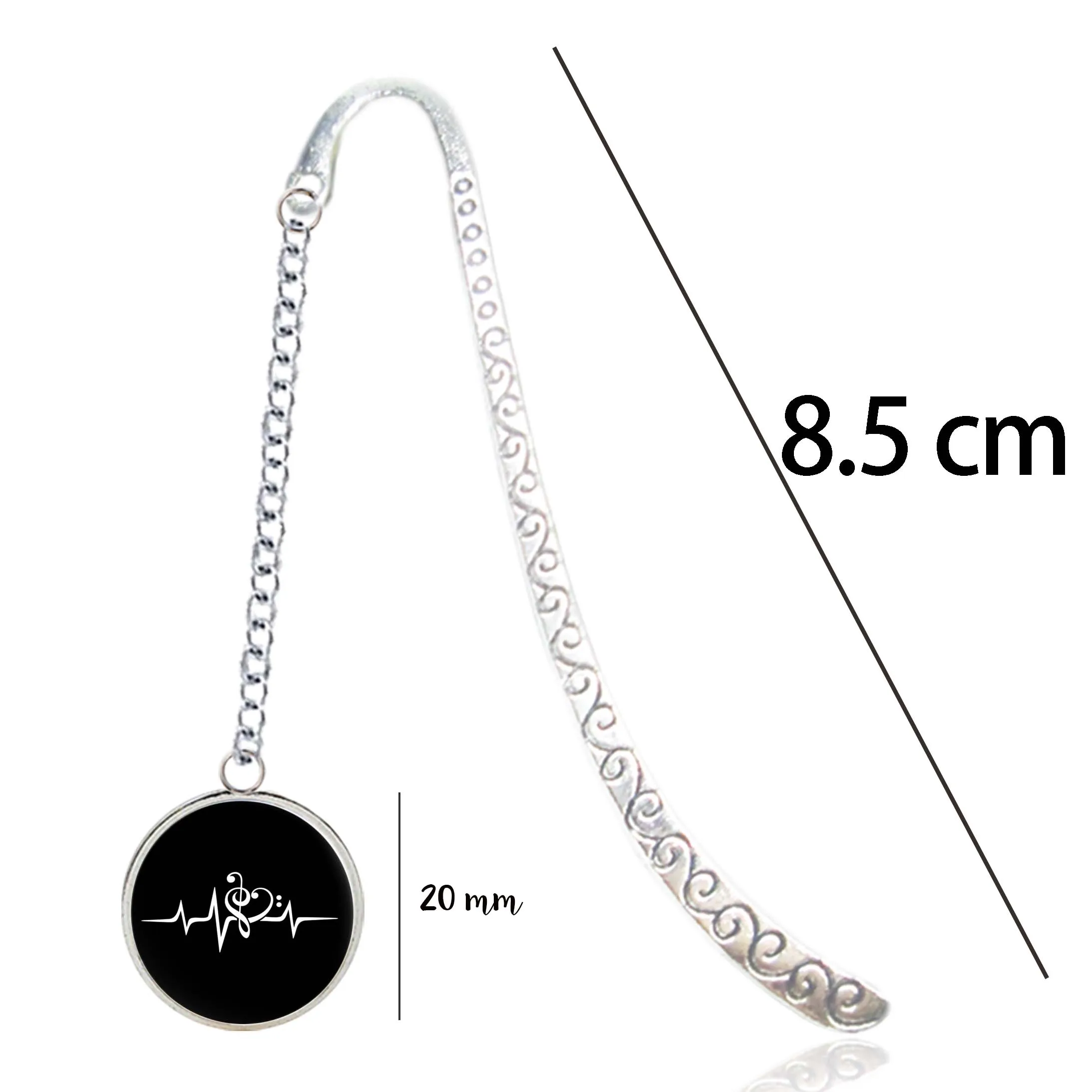 BASS Clef Logo Keep It Low Icon Flat Sign Bookmark Music Instrument Piano Musical Notes Symbol Notebook Book Mark Marque Page