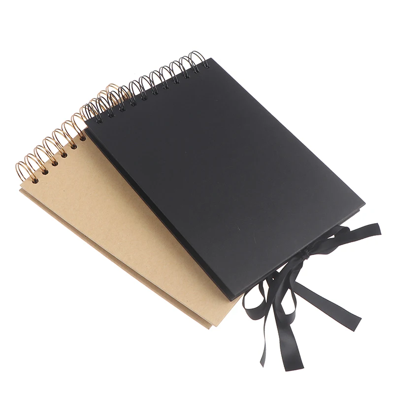 Photo Albums 80 Black Pages Memory Books A4 Craft Paper DIY Scrapbooking Picture Wedding Birthday Childrens Gift