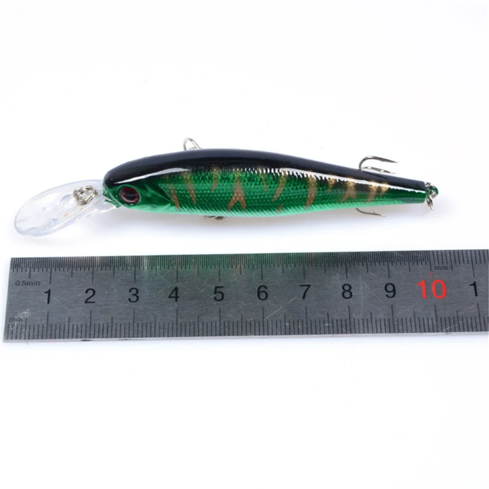 Señuelo Minnow Flotante 10 cm, 9,4 g para trucha - Jerkbait realista - imagen 4