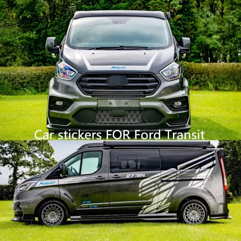 Car stickers FOR Ford Transit body decoration personalized custom decals Transit modified fashion stickers