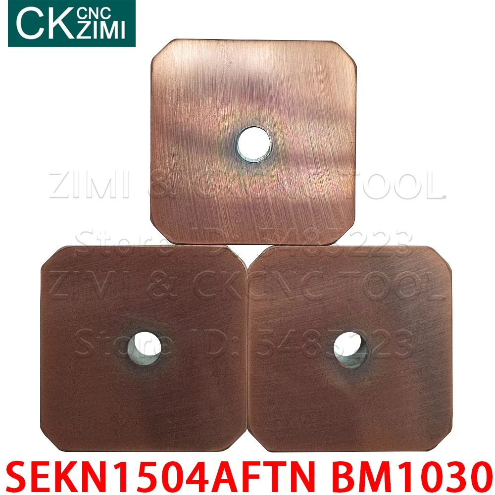 SEKN1504AFTN SEKN 1504 AFTN BM1030 carbide inserts milling inserts Tools CNC Indexable Turning Inserts Tools for stainless steel