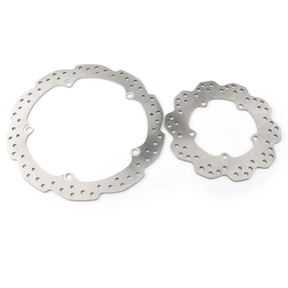 2PCS Motorbike Front & Rear Wheel Disc Brake Rotor For HONDA NC750X NC750S NC700S NC700X NC700D CTX700 Steel