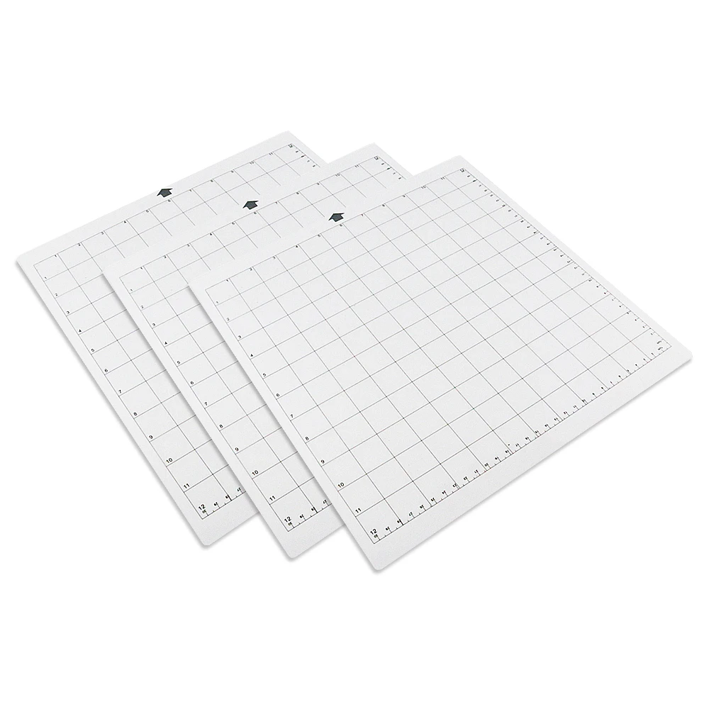 Cutting Mat for Cricut Explore One/Air/Air 2/Maker [Standardgrip,12x12 inch,1pc] Adhesive&Sticky Non-slip Flexible Gridded Mats