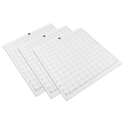 Snijmat Voor Cricut Verkennen Een/Lucht/Lucht 2/Maker [Standardgrip,12X12 Inch, 1Pc] Lijm & Sticky Antislip Flexibele Gerasterde Matten