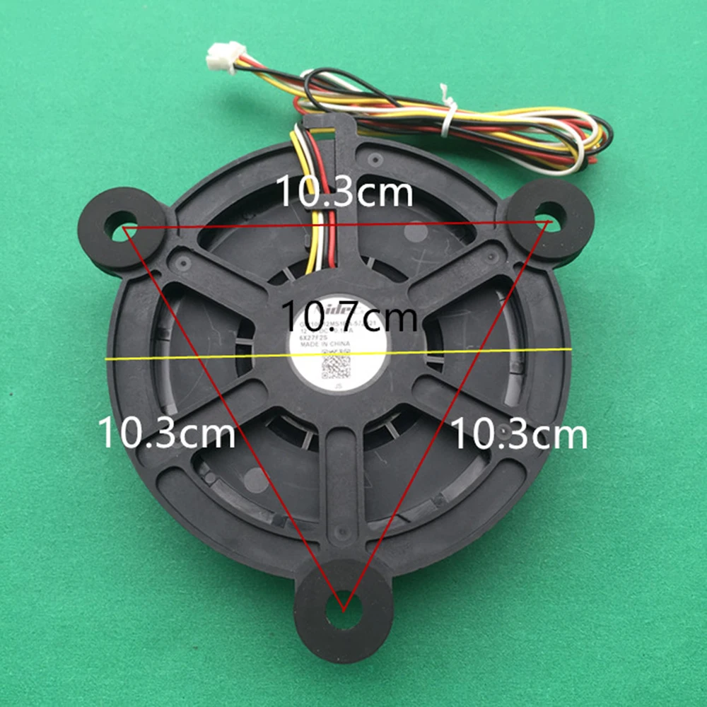 Refrigerator cooling fan for Haier GW10C12MS1AZ-52Z32 12V DC 0.14A Refrigerator Fan Accessories