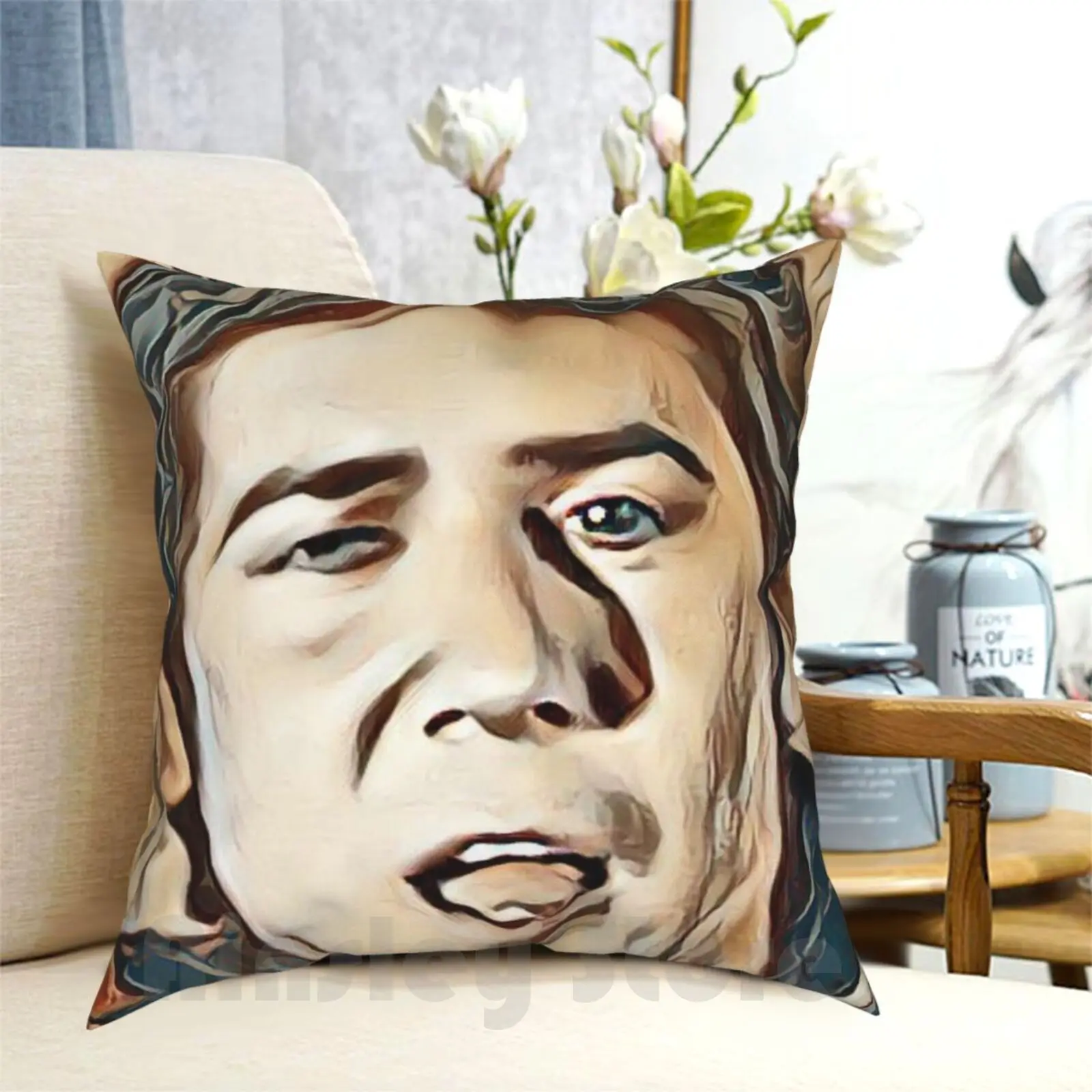 

Shakin' Stevens Pillow Case Printed Home Soft Throw Pillow Shakin Stevens Christmas Songs Eighties Music