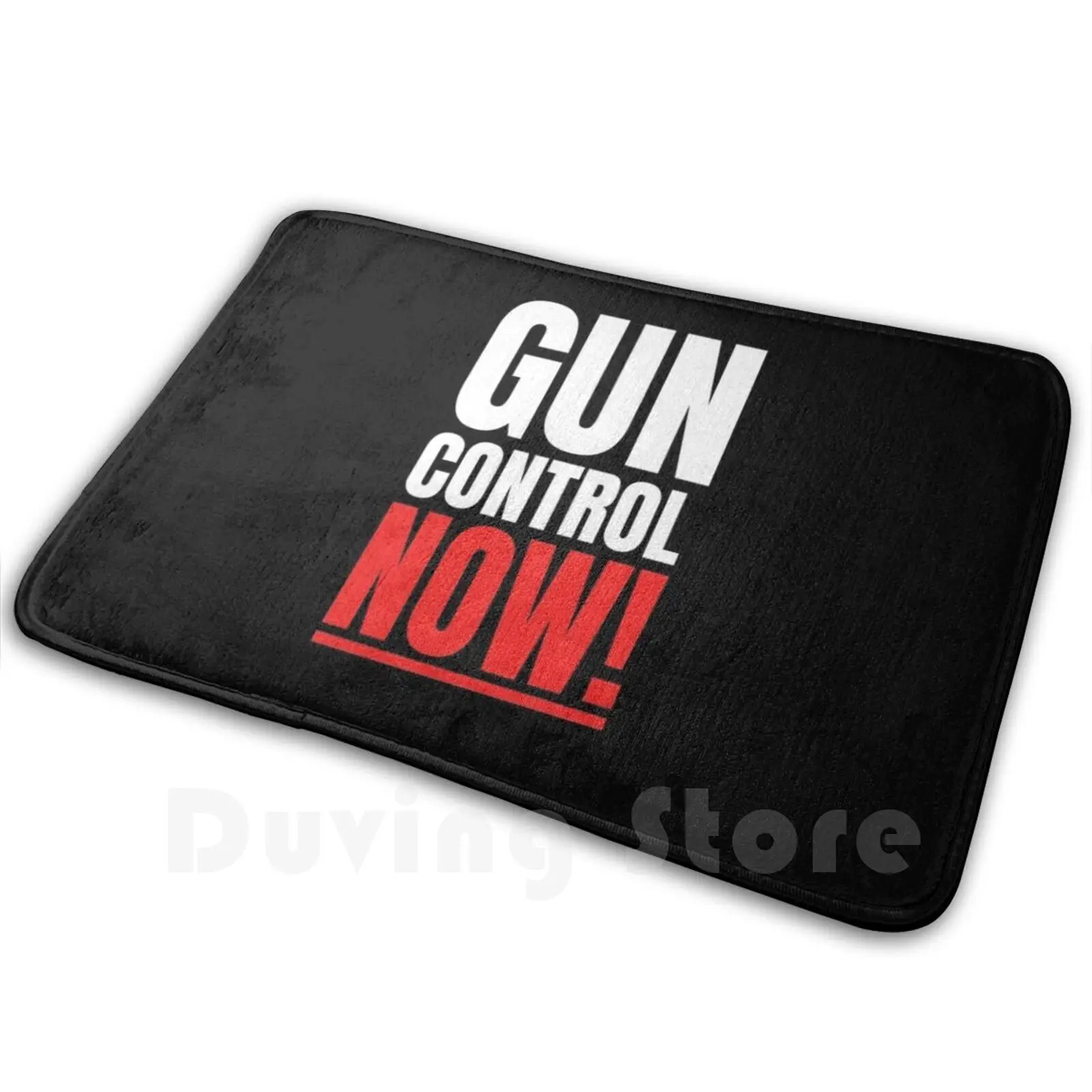 Gun Control Now Mat Rug Carpet Anti-Slip Floor Mats Bedroom Gun Control Now Gun Guns March For Our Lives Nra Parkland Anti Nra