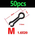 Talla M 50PCS Negro