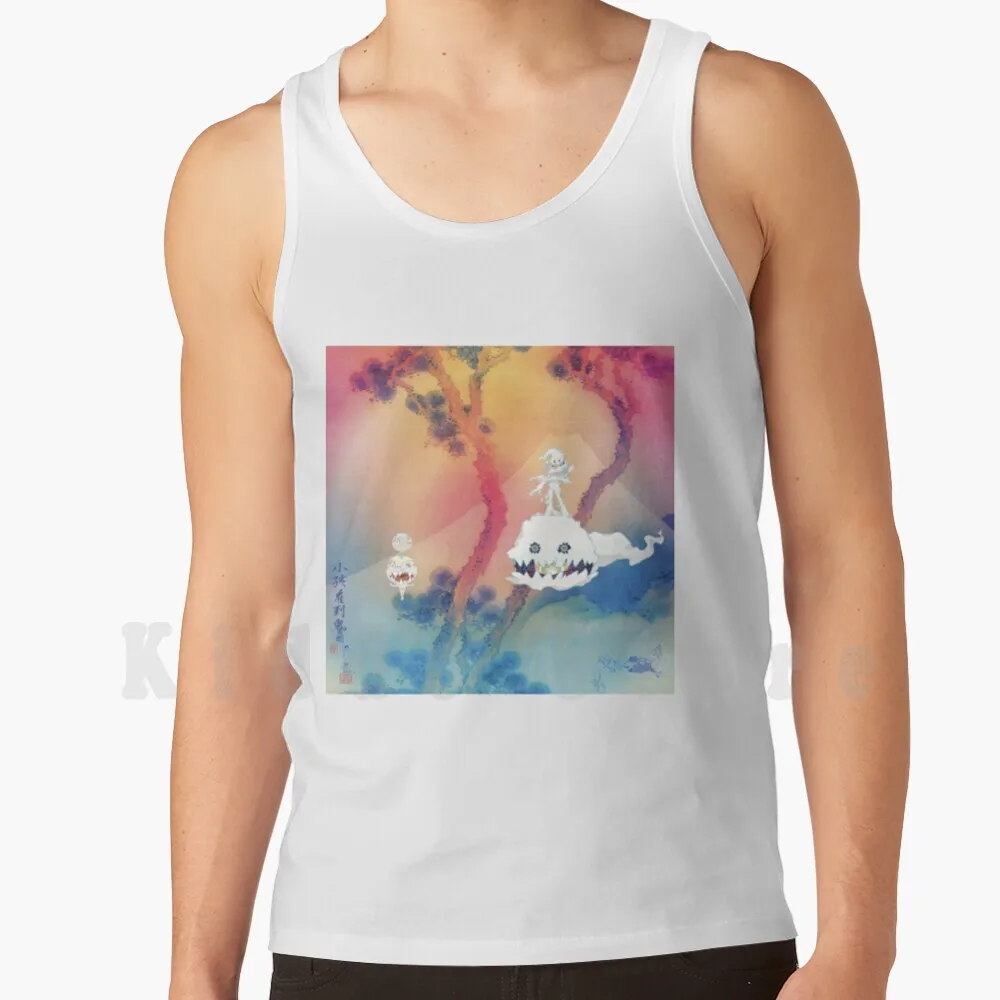 Kanye West Kids See Ghosts Best Tank Tops Vest Sleeveless Kids See Ghost Kanye West Kids Cool Kids Cudis Tumblr Collage