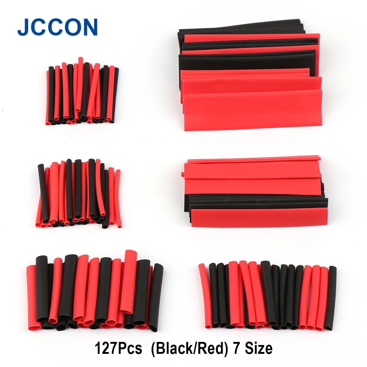 127Pcs Thermoresistant Tube Heat Shrink Wrapping Kit Termoretractil Shrinking Tubing Assorted Wire Cable Insulation Sleeving Bla