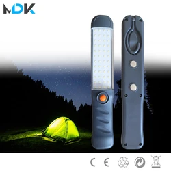 LED Work Light Flashlight Built-in Battery Searchlight Camping Lamp Repair Hand hold Backpack lighting Spotlight
