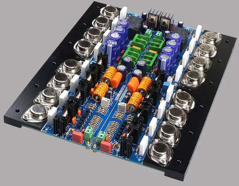 클래스 A 고전력 KSA100MKII 450W+450W 금밀봉 전력 증폭기 보드 Hi-Fi 순수 후면 보드는 Accuphase E405보다 우수합니다.