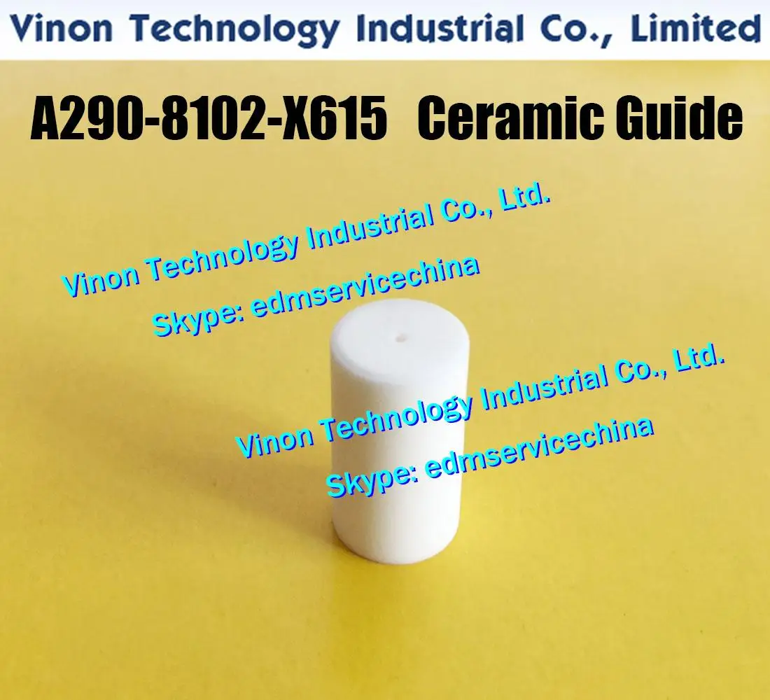 A290-8102-X615 F132 Ceramic Guide Upper D9x0.9x16Hmm for a-A,B,C iA,iB,iC,iD series machines Fa nuc wire guide A2908102X615