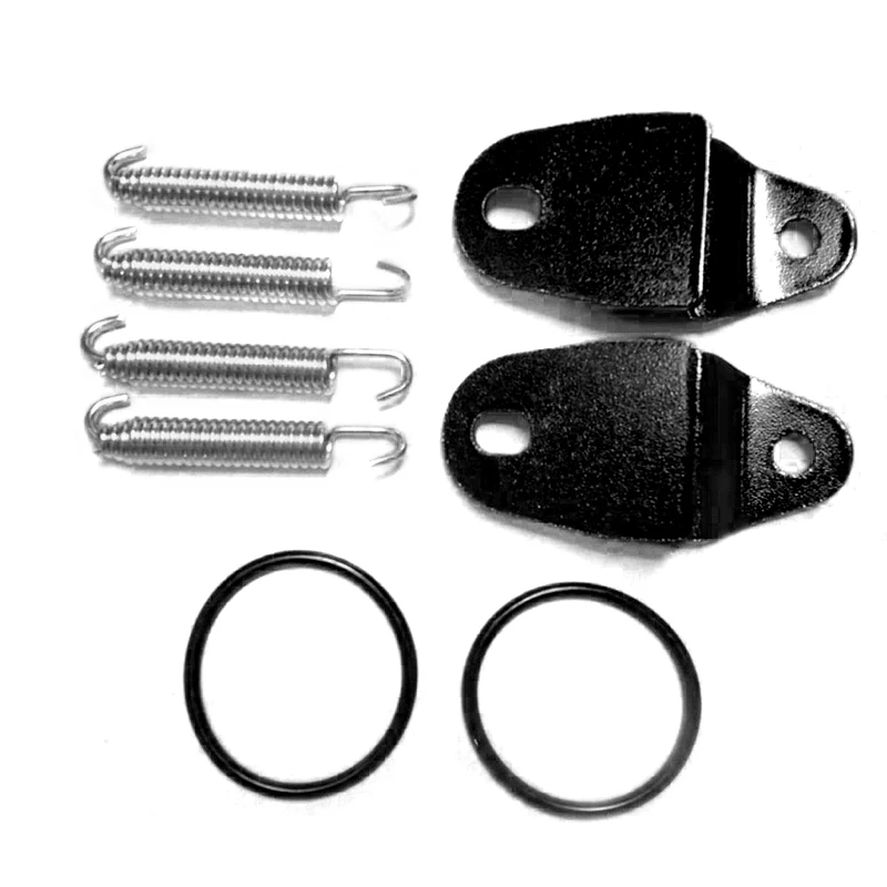 

Motorcycle Hangers Exhaust Muffler Stays Springs O-Rings kit For Yamaha Banshee 350 YFZ350 87-06