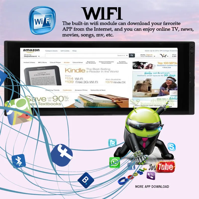 6.9-Inch Buttonless MIPI Full Screen MP5 Player SP-7069: Single Spindle