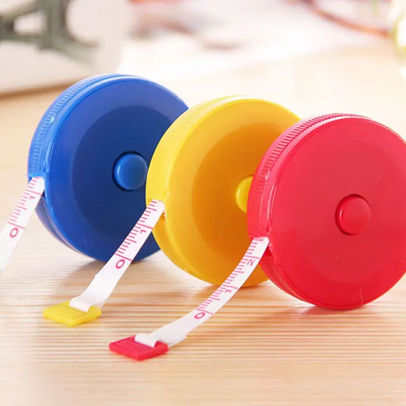 1.5m Retractable Ruler Tape Line Keychain Tape Ruler Drawing Toy Tape Ruler Kid's Drawing Play Toy Tape Measurement Ruler