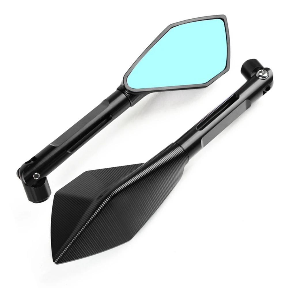 CNC Universal Motorcycle mirror Side Mirrors ALL Aluminum Case For Suzuki For Kawasaki For Honda For BMW For Yamaha R1 R3 R125