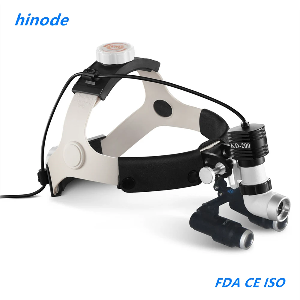 

Medical Surgical Dental ENT 4.0X 5.0X 6.0X 6.5X Binocular Magnifier Loupes and Wireless headlamp headlight Chargable Adjustable