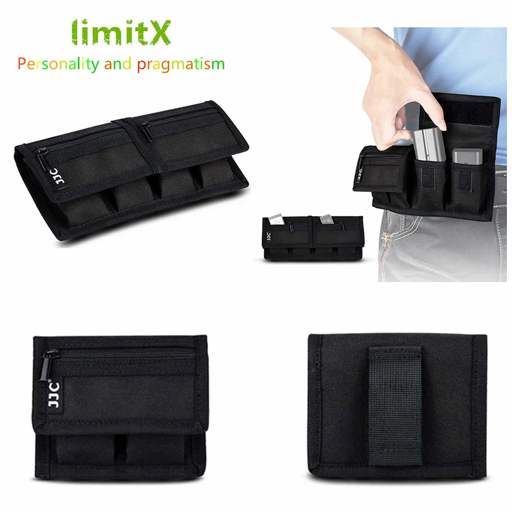 Battery and Memory Card Case Pouch Bag For Sony NP-F550 NP-FW50 NP-FZ100 Canon LP-E6 LP-E8 LP-E10 LP-E12 Nikon EN-EL14 EN-EL15