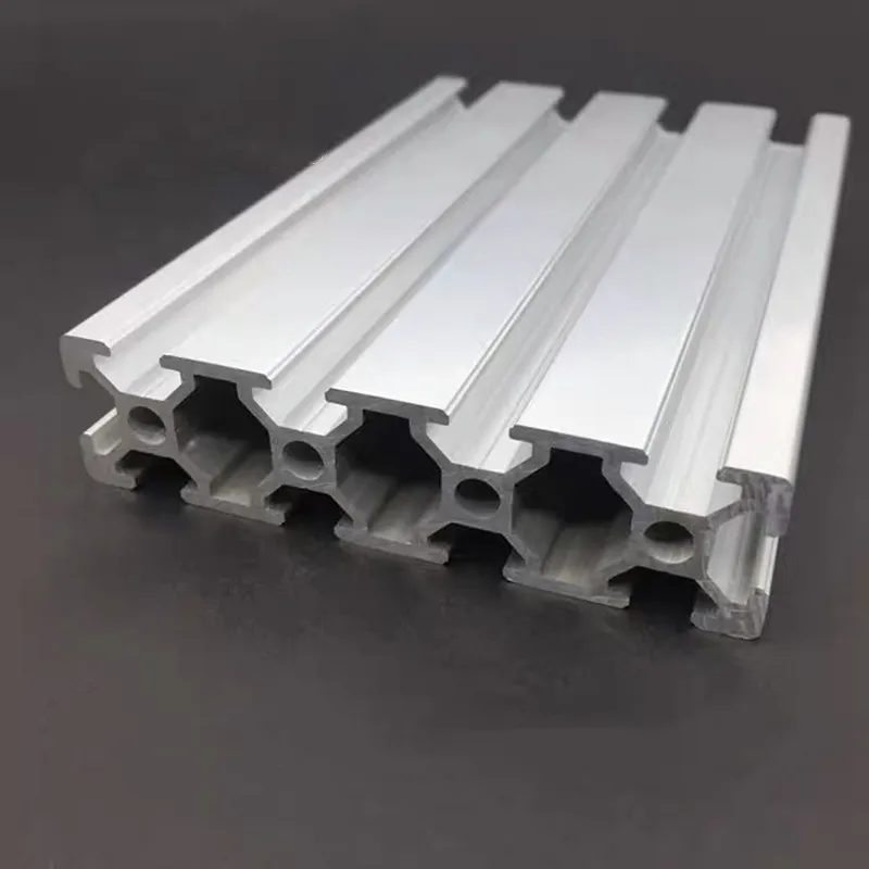 CNC aluminum profile 2080 aluminum profile extrusion 100mm-1000mm EU standard 3D printer parts anode wire guide aluminum profile