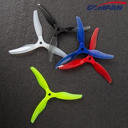 4pcs/2pairs GEMFAN Floppy Proppy F5135 5.1inch Foldable 3-Blade Propeller for FPV Freestyle Long Range 4/6S Drones