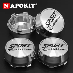 4Pcs Super Luxurious Universal 60mm Car Wheel Center Hub Caps Cover Automobile Hubcap Rim Hub Dust-proof Decoration Badge