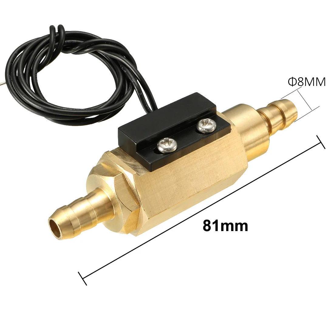 USM-FS08PA 8mm Hall Effect Liquid Water Flow Sensor Switch Flowmeter Meter 1.2-12L/min