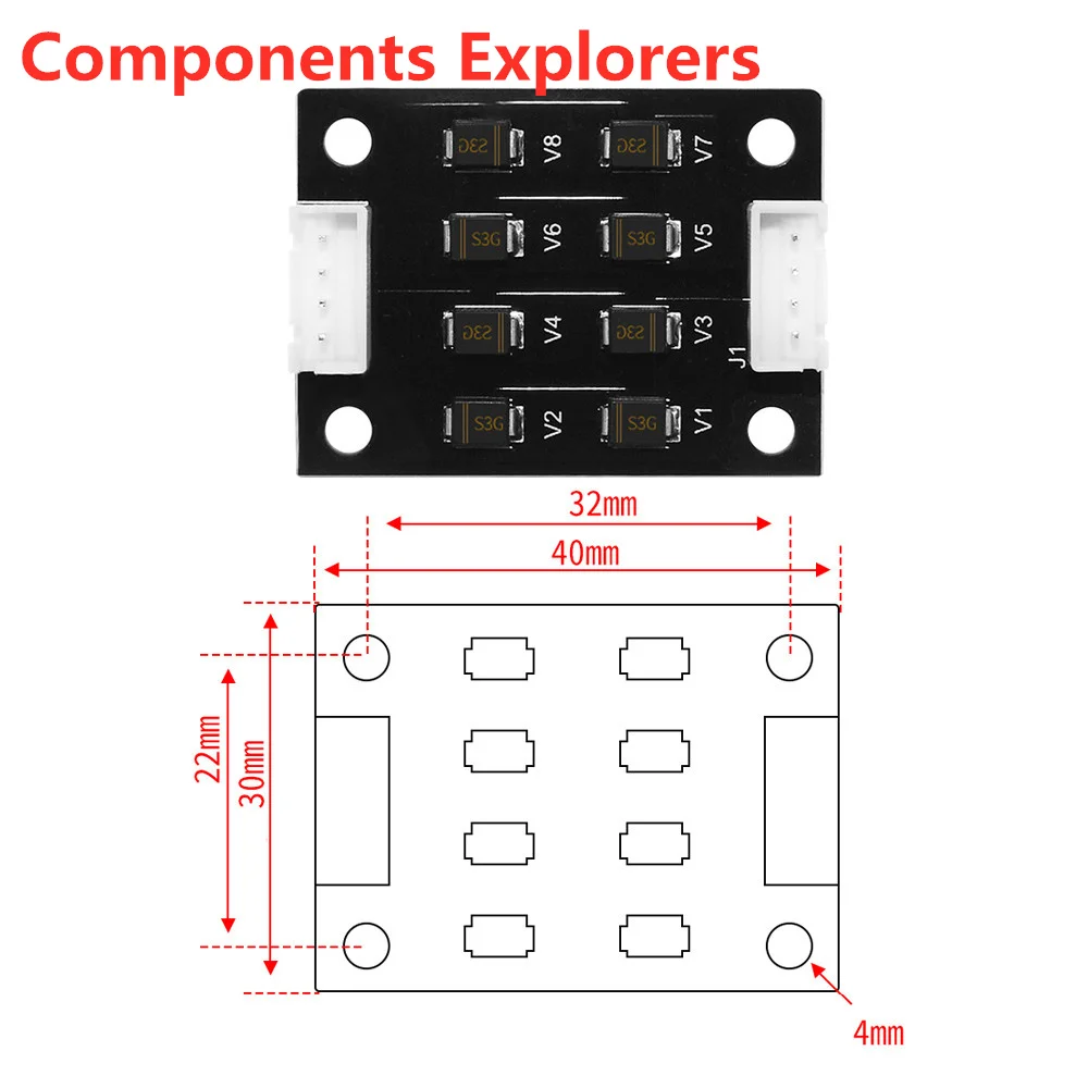 TL-Smoother V1.0 addon module For 3D pinter for stepper driver motor 3d printer parts for MK8 i3 Ender 3 Pro