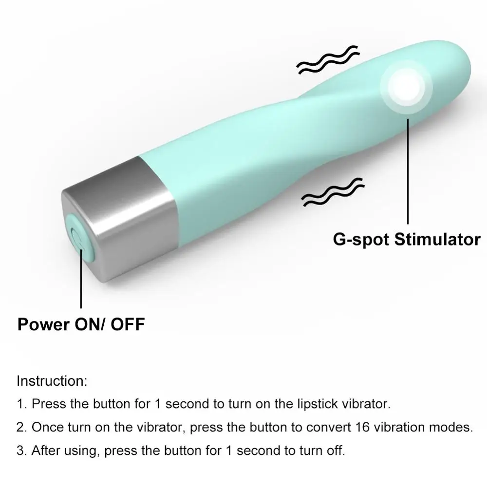 16 Speed Mini Bullet Vibrators For Women USB Finger Vibrador Dildo Sex Toys Shop Clitoris Stimulator Vibrating Lipstick Massager