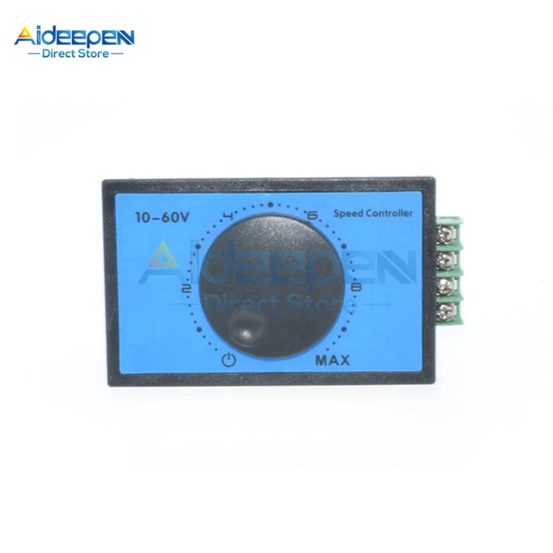 Dc 10-60v 12v 24v 48v controle de velocidade do motor pwm interruptor controlador de velocidade do motor 20a regulador de tensão de corrente módulo de acionamento de alta potência