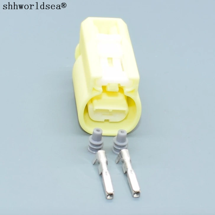 

worldgolden auto socket 2pin female 1.0mm waterproof connector