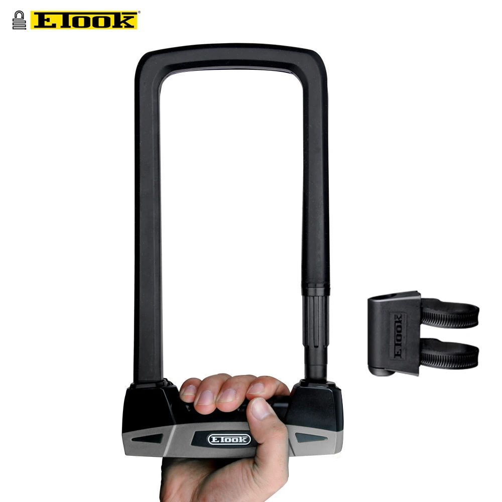 Etook Bike U-lock High End 20T Hydraulic Shear Resistant Lock Motorcycle Lock Convenient Lock Frame Bicycle Accessories