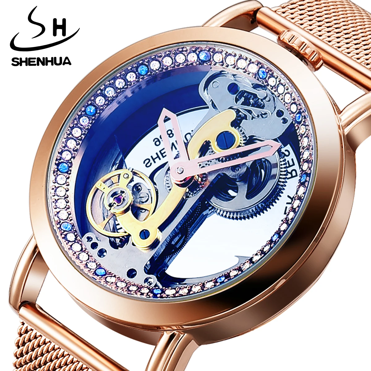 shenhua-hollow-diamond-rose-gold-automatic-waterproof-stainless-steel-ladies-mechanical-mesh-belt-women-watch-senhoras-assistir