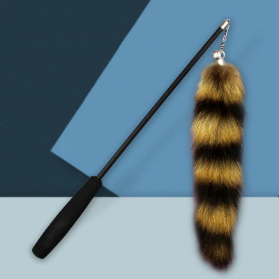 

Funny Cat Stick Fox Tail Telescopic Rod To Relieve Boredom Cat Supplies Cat Toys Pet Supplies Cat Toys Interactive