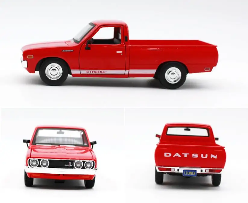 High simulation 1:24 alloy 1973 Datsun 620 pickup truck model,pickup toy,classic collection decoration gift,free shipping