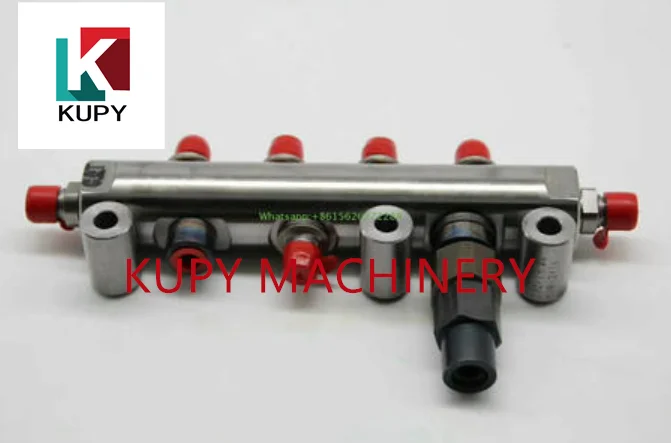 

C6.4 Engine Fuel Common Rail E320D Excavator Engine Parts 438-3416 4383416 323D C6.6 Engine Common Rail Fuel System