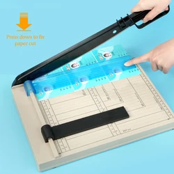 GD106 Home Office Paper Cutting Tool A4 Small Manual Cutting Machine 220V Photo Paper Document Trimming Cutter