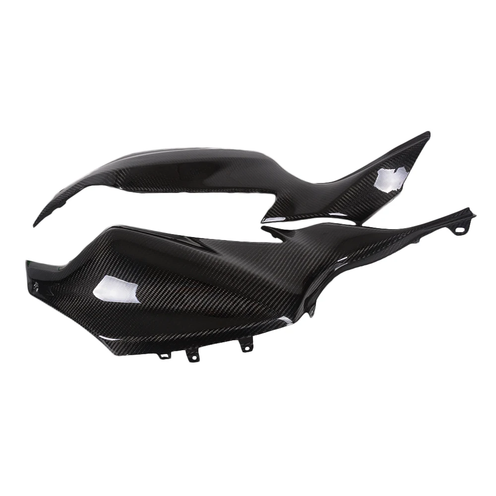 Real Carbon Fiber Gas Tank Side Cover Trim Panel Fairing Cowl For Yamaha MT07 FZ07 MT 07 FZ 07 2014 2015 2016 2017