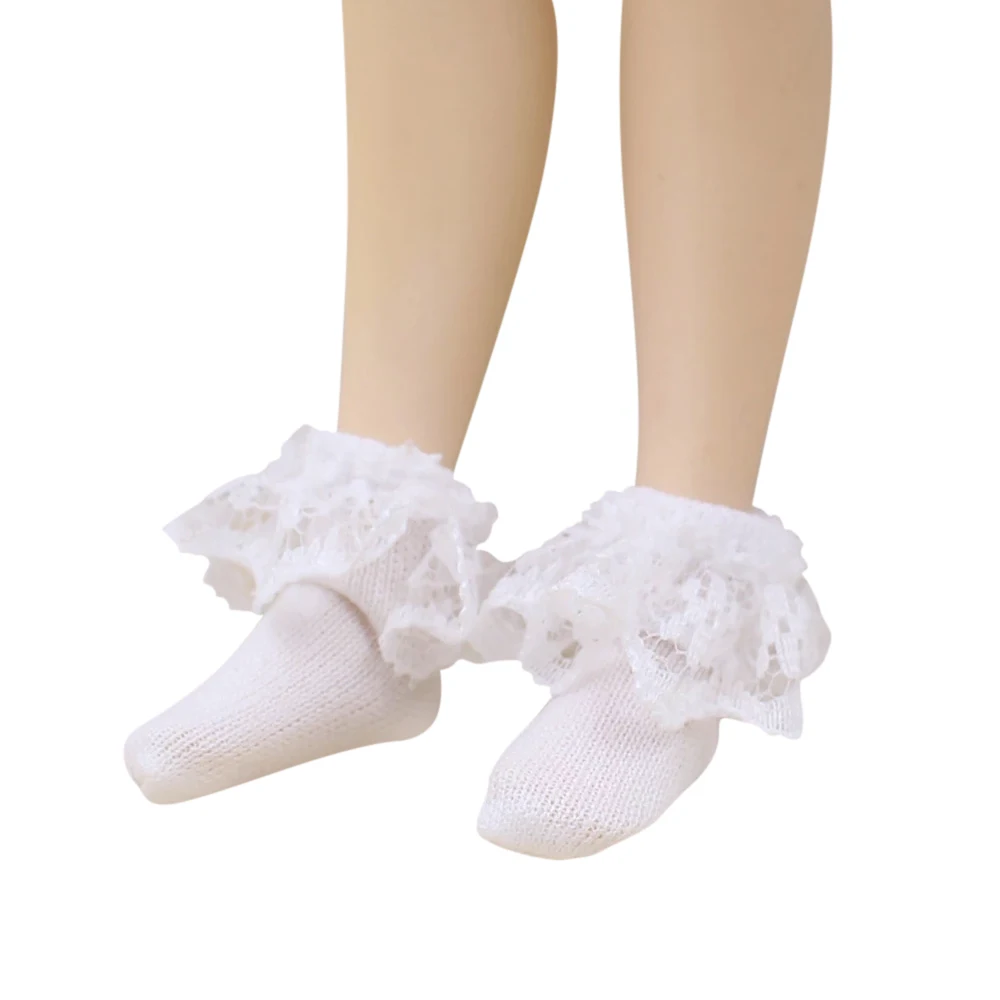 DBS blyth doll icy licca body white socks with lace toy socks