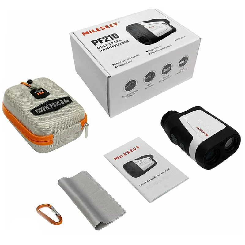 MiLESEEY PF210 Kính Thiên Văn Đo Xa Cho Săn Bắn Golf Đo Xa Laser 600M Đo Khoảng Cách