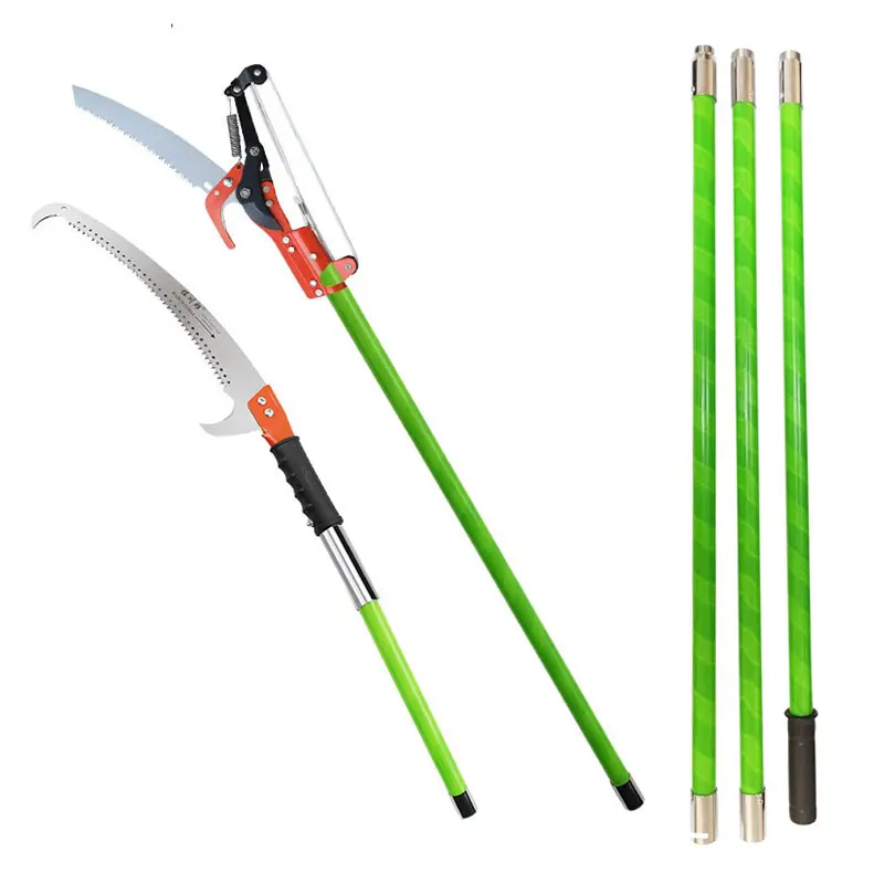 Pole Chain Saw High-branch Saw FRP Insulated Telescopic Shears High-altitude Pruning Lengthening Fruit Tree Orchard Garden