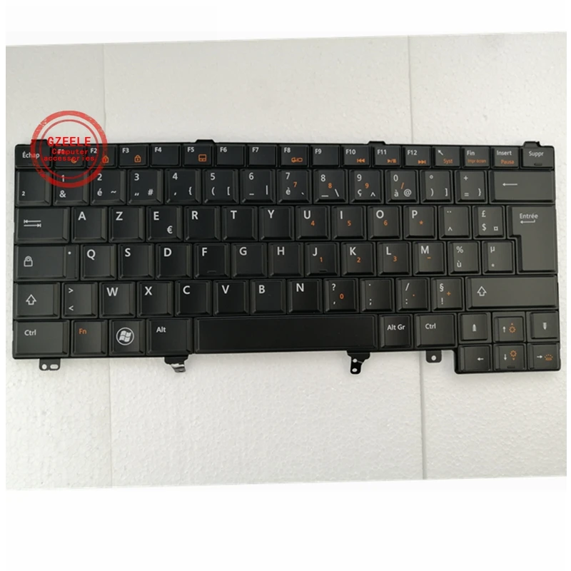 

Azerty French FR/BR keyboard for Dell Latitude E6420 E5420 E5430 E6220 E6320 E6330 E6430 without Point Stick Without backlight